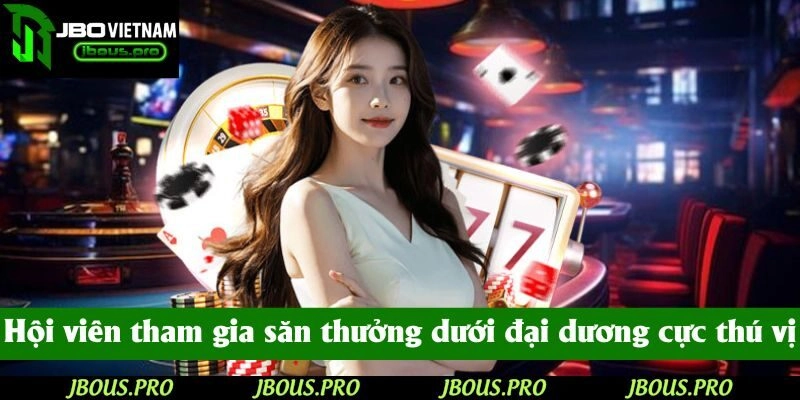 Săn thưởng bắn cá 3D dưới đại dương tại JBO